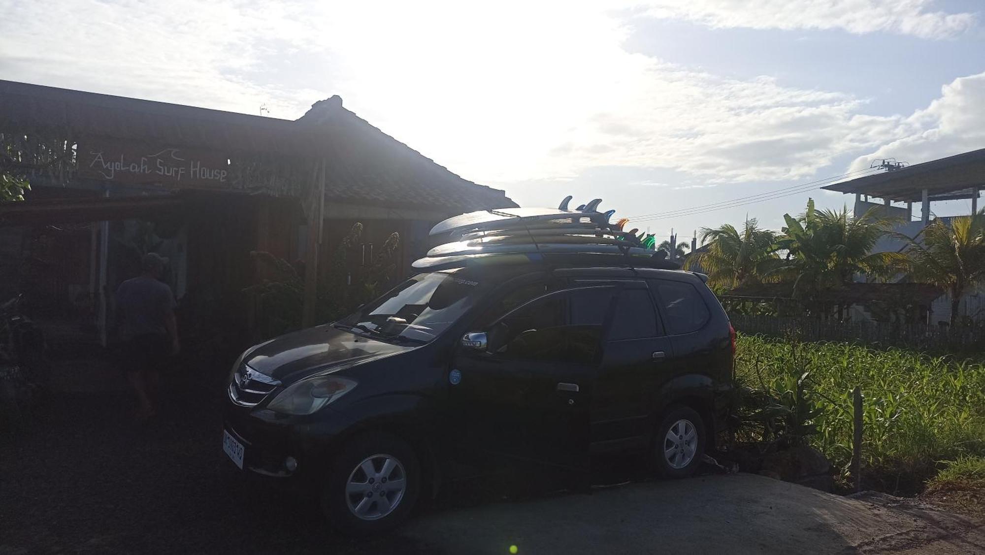 Ferienwohnung Ayolah Surf House &Surf Camp Jembrana Exterior foto